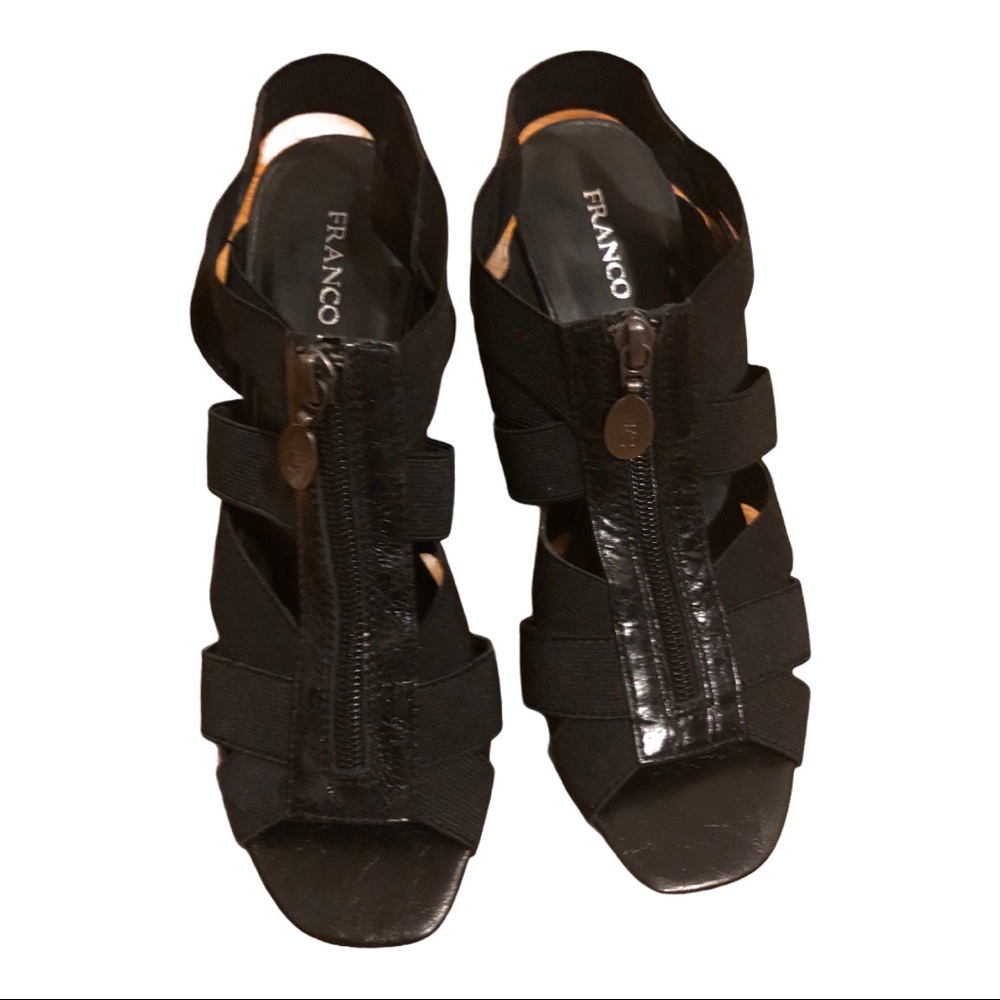 Franco Sarto Strappy Heel Sandals, Size 10